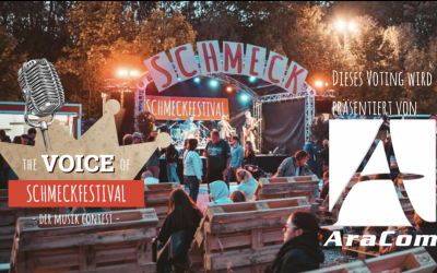 AraCom präsentiert „The Voice of Schmeckfestival“